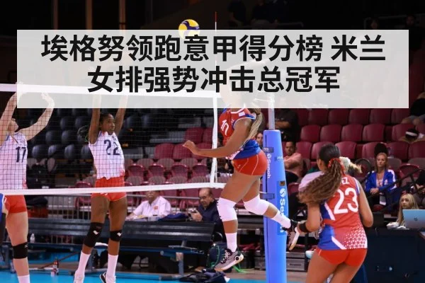 Italian volleyball league match